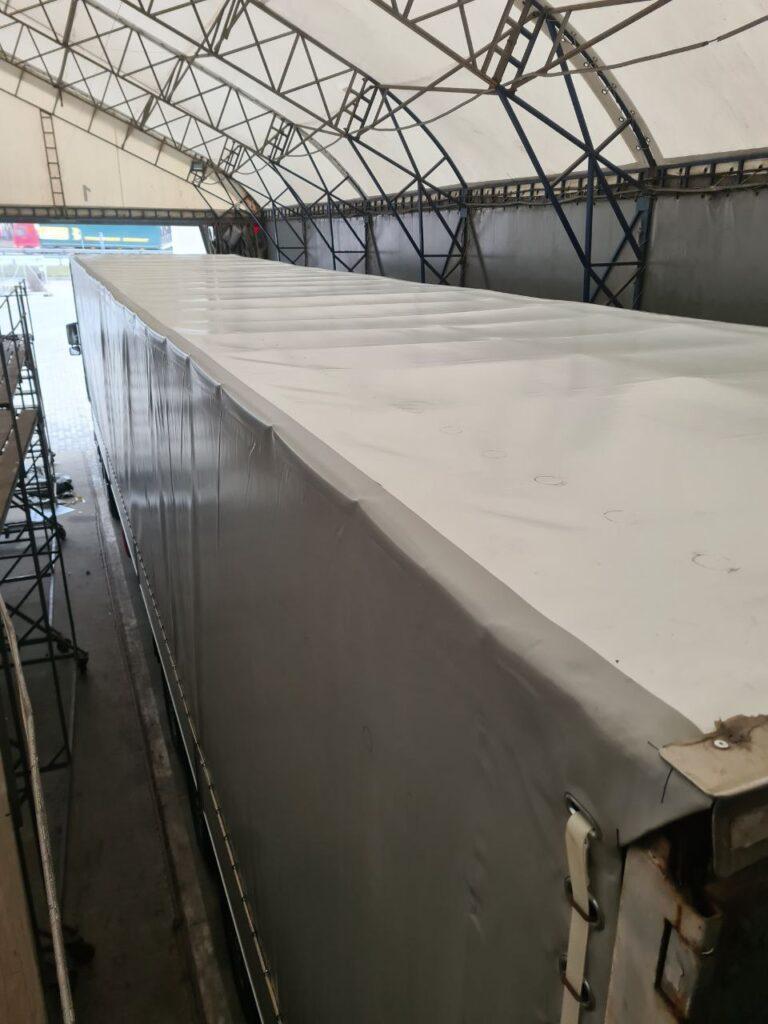 Ремонт тентового даху на фурі від NEW.TENT.UA