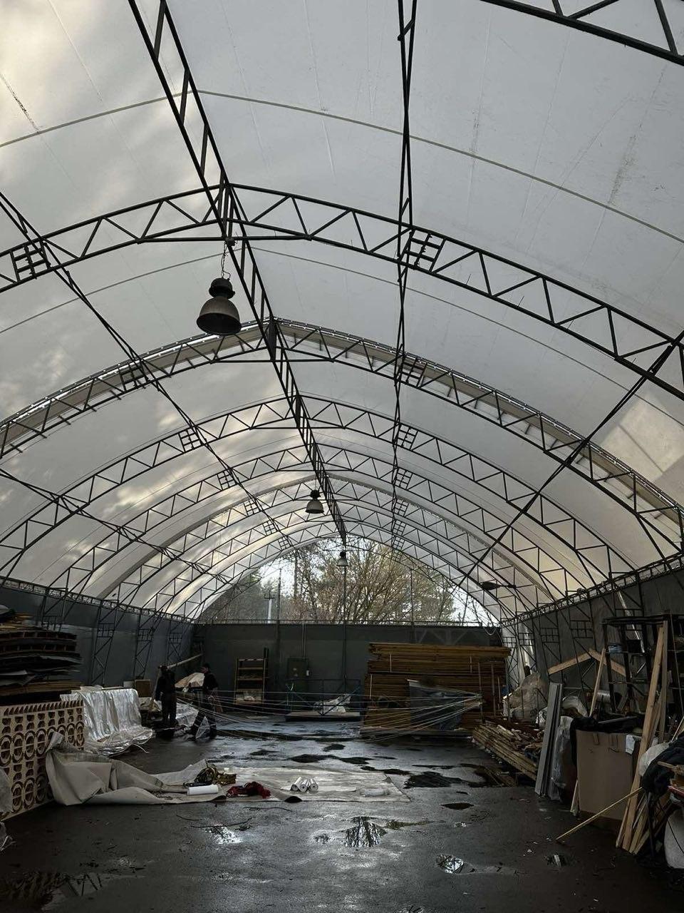 Заміна тентового накриття на ангарі та павільйоні: де зробити якісно і надійно в Україні - NEW.TENT.UA 3457 Заміна тентового накриття на ангарі та павільйоні: де зробити якісно і надійно в Україні - NEW.TENT.UA